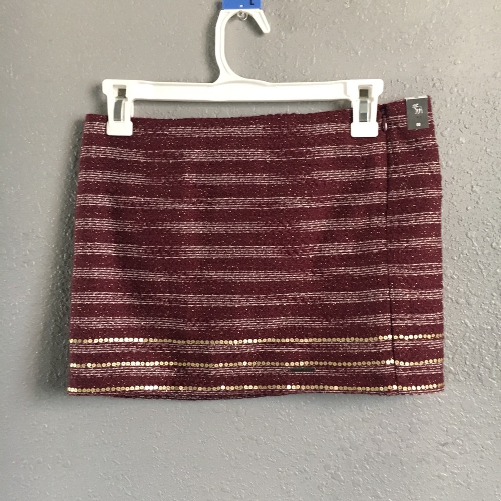 NWT Abercrombie & Fitch mini skirt 00